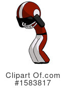 Black Design Mascot Clipart #1583817 by Leo Blanchette