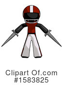Black Design Mascot Clipart #1583825 by Leo Blanchette