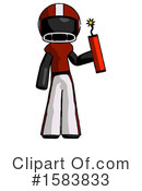 Black Design Mascot Clipart #1583833 by Leo Blanchette