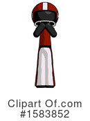 Black Design Mascot Clipart #1583852 by Leo Blanchette