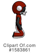 Black Design Mascot Clipart #1583861 by Leo Blanchette