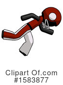 Black Design Mascot Clipart #1583877 by Leo Blanchette