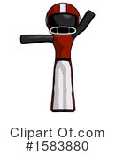 Black Design Mascot Clipart #1583880 by Leo Blanchette