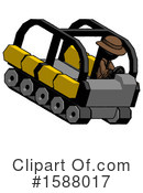 Black Design Mascot Clipart #1588017 by Leo Blanchette