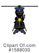Black Design Mascot Clipart #1588030 by Leo Blanchette