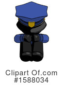 Black Design Mascot Clipart #1588034 by Leo Blanchette