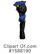 Black Design Mascot Clipart #1588190 by Leo Blanchette