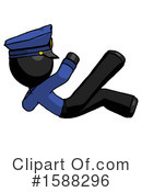 Black Design Mascot Clipart #1588296 by Leo Blanchette