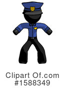 Black Design Mascot Clipart #1588349 by Leo Blanchette