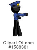 Black Design Mascot Clipart #1588381 by Leo Blanchette