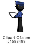 Black Design Mascot Clipart #1588499 by Leo Blanchette