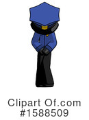 Black Design Mascot Clipart #1588509 by Leo Blanchette