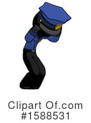 Black Design Mascot Clipart #1588531 by Leo Blanchette