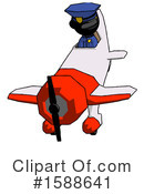 Black Design Mascot Clipart #1588641 by Leo Blanchette