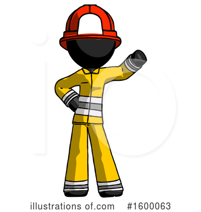 Royalty-Free (RF) Black Design Mascot Clipart Illustration by Leo Blanchette - Stock Sample #1600063