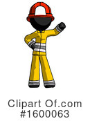 Black Design Mascot Clipart #1600063 by Leo Blanchette