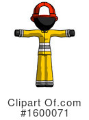 Black Design Mascot Clipart #1600071 by Leo Blanchette