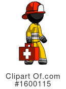 Black Design Mascot Clipart #1600115 by Leo Blanchette