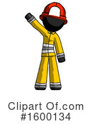 Black Design Mascot Clipart #1600134 by Leo Blanchette
