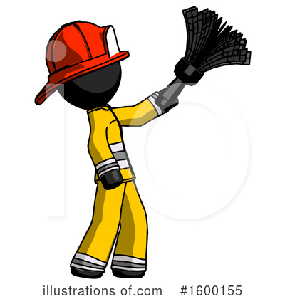 Royalty-Free (RF) Black Design Mascot Clipart Illustration by Leo Blanchette - Stock Sample #1600155