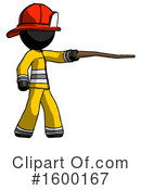 Black Design Mascot Clipart #1600167 by Leo Blanchette