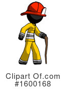 Black Design Mascot Clipart #1600168 by Leo Blanchette