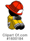 Black Design Mascot Clipart #1600184 by Leo Blanchette