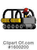 Black Design Mascot Clipart #1600200 by Leo Blanchette