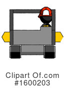 Black Design Mascot Clipart #1600203 by Leo Blanchette