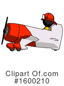 Black Design Mascot Clipart #1600210 by Leo Blanchette
