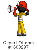 Black Design Mascot Clipart #1600297 by Leo Blanchette