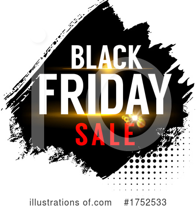 Royalty-Free (RF) Black Friday Clipart Illustration by Vector Tradition SM - Stock Sample #1752533
