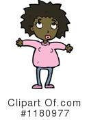 Black Girl Clipart #1180977 by lineartestpilot
