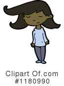 Black Girl Clipart #1180990 by lineartestpilot
