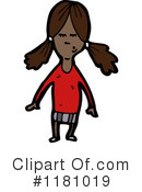 Black Girl Clipart #1181019 by lineartestpilot