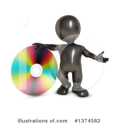 Cd Clipart #1374582 by KJ Pargeter