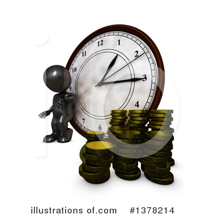 Clock Clipart #1378214 by KJ Pargeter