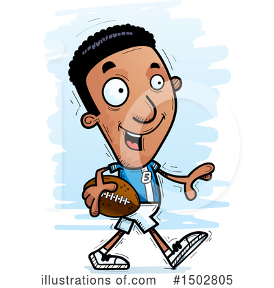 Football Player Clipart #1502805 by Cory Thoman