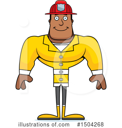 Firefighter Clipart #1504268 by Cory Thoman