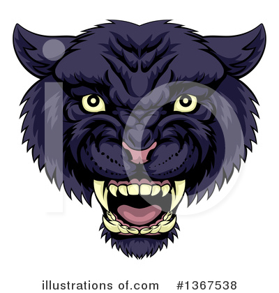 Black Panther Clipart #1367538 by AtStockIllustration