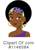 Black Woman Clipart #1146084 by Rosie Piter