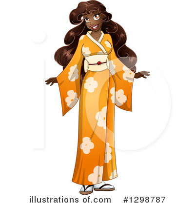 Kimono Clipart #1298787 by Liron Peer
