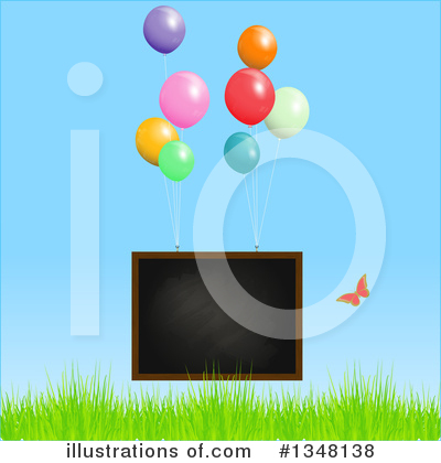 Party Balloons Clipart #1348138 by elaineitalia