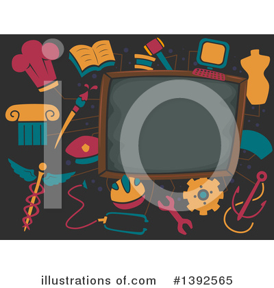 Royalty-Free (RF) Blackboard Clipart Illustration by BNP Design Studio - Stock Sample #1392565