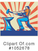 Blacksmith Clipart #1052678 by patrimonio