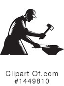 Blacksmith Clipart #1449810 by patrimonio