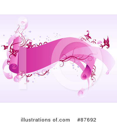 Royalty-Free (RF) Blank Banner Clipart Illustration by BNP Design Studio - Stock Sample #87692