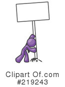 Blank Sign Clipart #219243 by Leo Blanchette