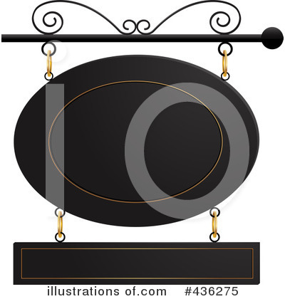 Royalty-Free (RF) Blank Sign Clipart Illustration by elaineitalia - Stock Sample #436275