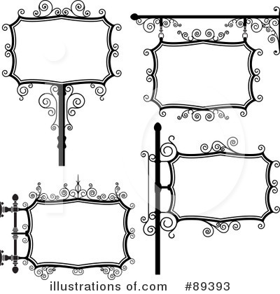 Wrought Iron Clipart #89393 by Frisko